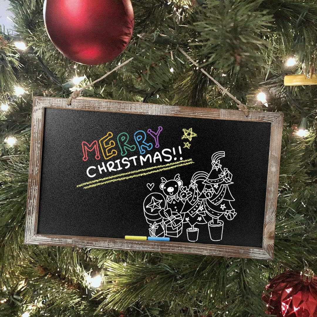 CALIFORNIA CADE ELECTRONIC Chalkboard - Chalkboard Sign-Vintage Framed Kitchen Chalkboard-Decorative Chalk Board for Rustic Wedding Signs, Kitchen Pantry & Wall Decor (3, 10.517.5 in): Home & Kitchen