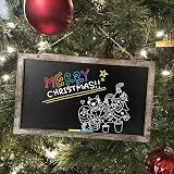 BESTOOL 2 Pcs Blackboard Vintage Framed Chalkboard Kitchen Sign 27x45cm view 3