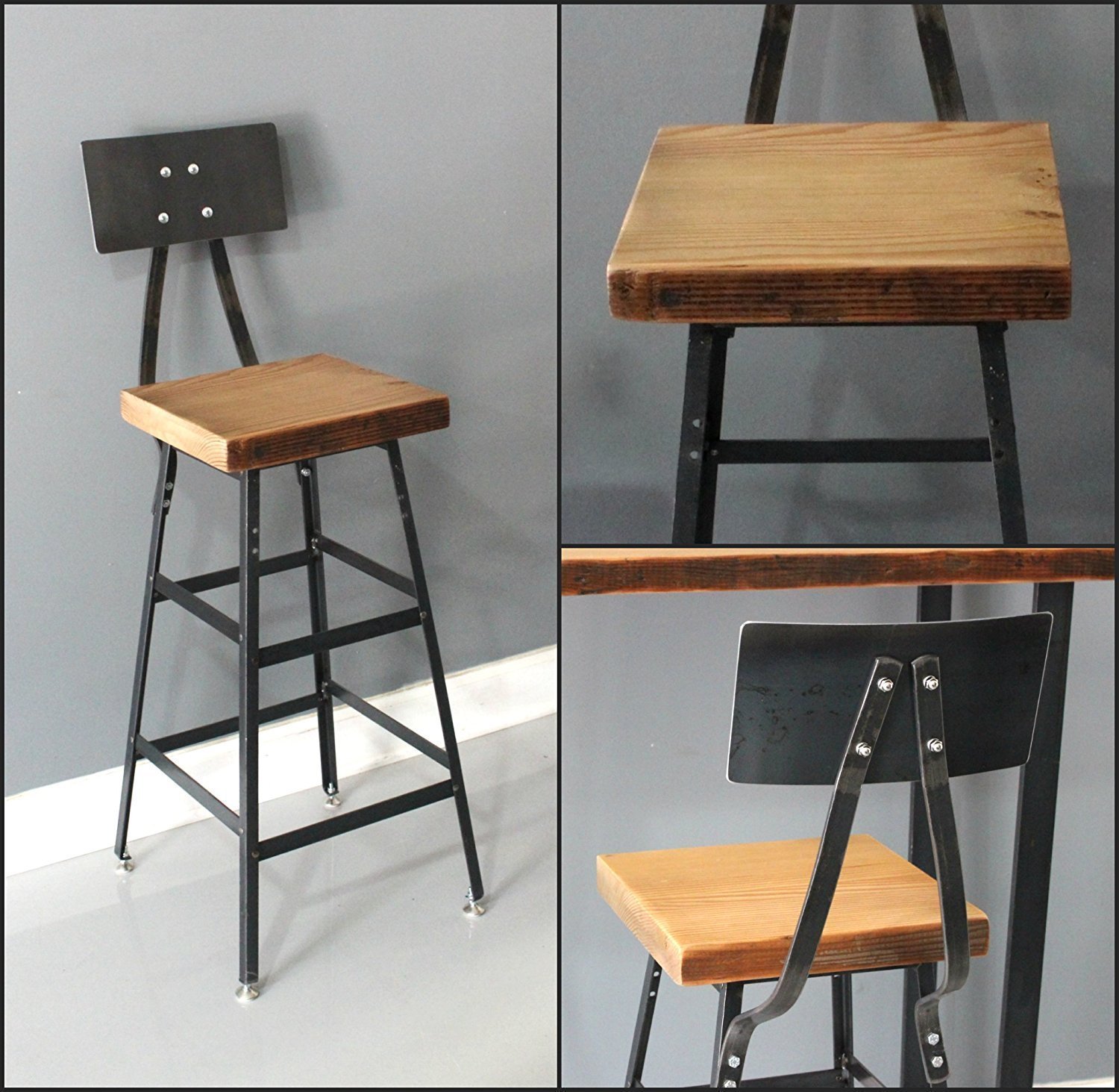 Barstool, Bar Stool, Counter Stool, Handmade, Reclaimed
