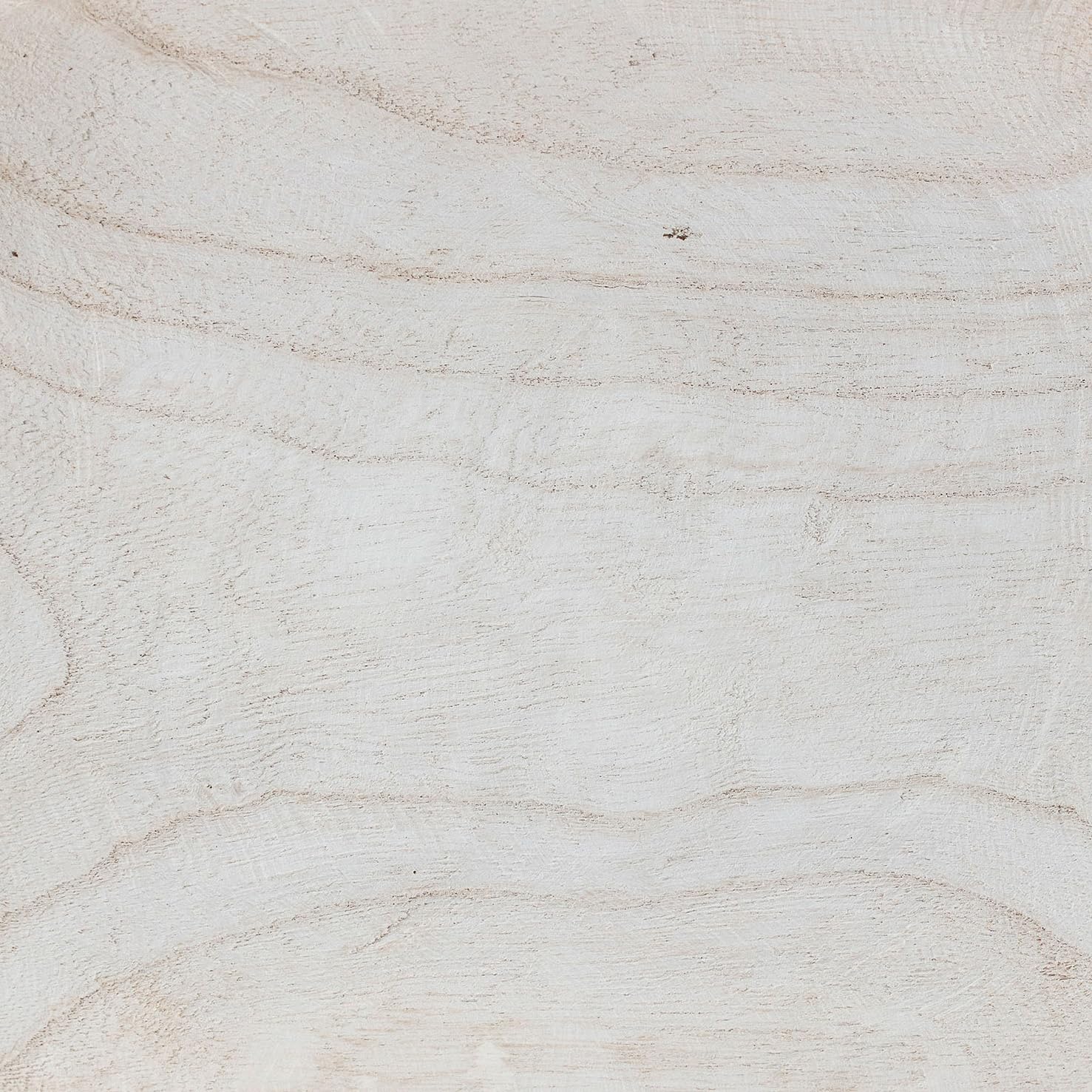 Bloomingville Hand-Carved Paulownia Wood Bowl with Whitewashed Finish - Image 4