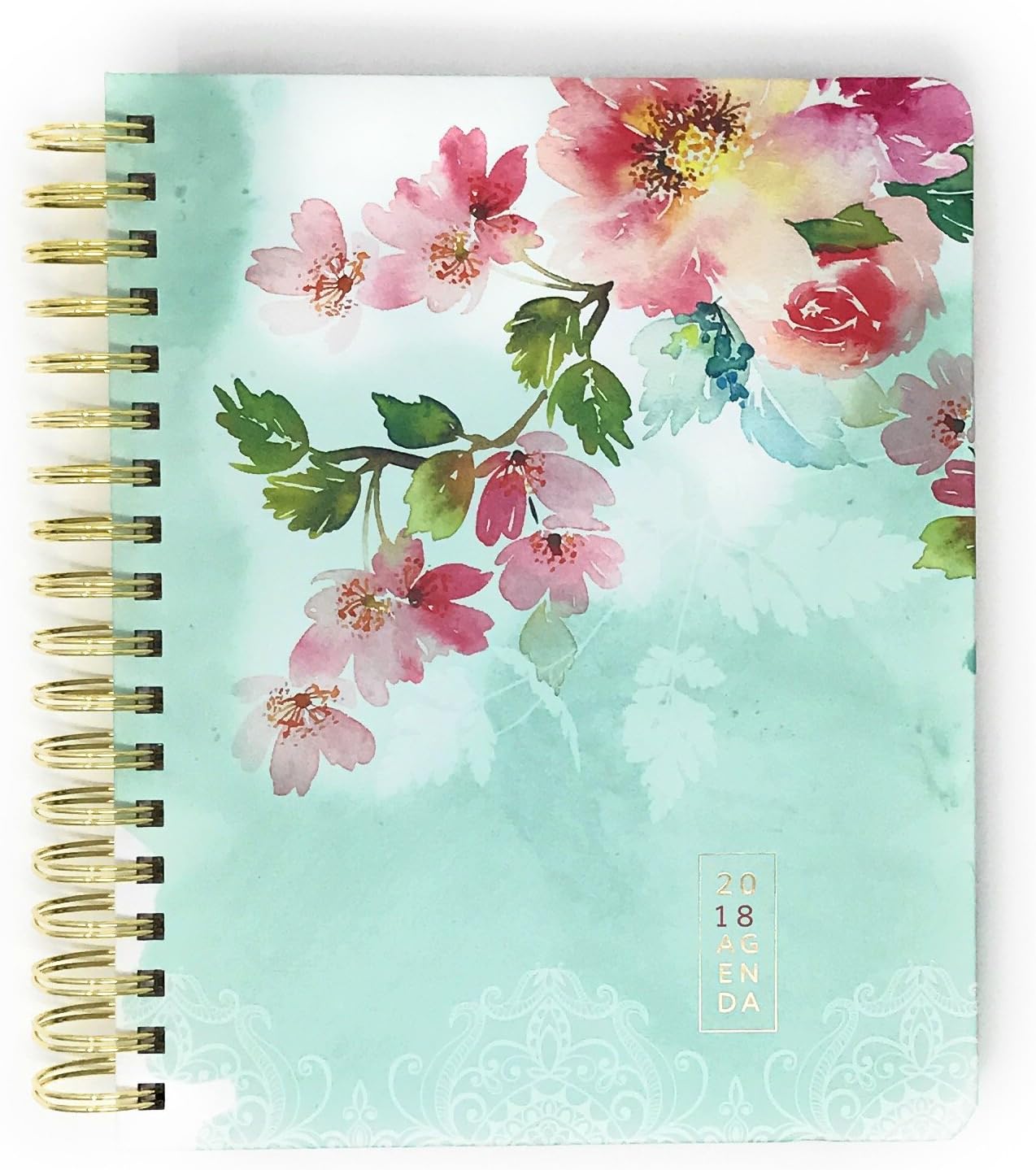 Trulie Daily Planners - Monthly and Weekly Calendar and Datebook - August 2017 - December 2018 (Lovely Morning)