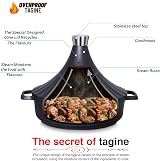 INTIGNIS Tagine Cooking Pot 28cm 4.2L Oven Proof Aluminium Induction Gas view 2