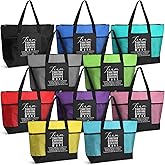 Locmeo 10 Pcs Team Appreciation Tote Bags for Women Employee Appreciation Gifts for Worker Staff Nurses Valentine