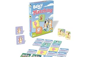 Wonder Forge Bluey Matching Game - Family & Toddler Games - Educational Toys - Memory & Brain Games for Kids Ages 3-5, Indoor Recess