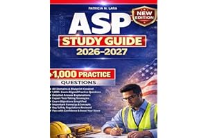 ASP Study Guide 2026-2027: Comprehensive Exam Prep with 1,000+ Practice Questions and Detailed Answer Explanations