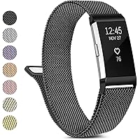Fitbit Charge 2 Band - Adjustable Replacement Strap - BLUE (Large