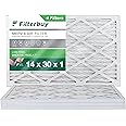 Amazon.com: Filterbuy 14x30x1 Air Filter MERV 8 Dust Defense (4-Pack ...
