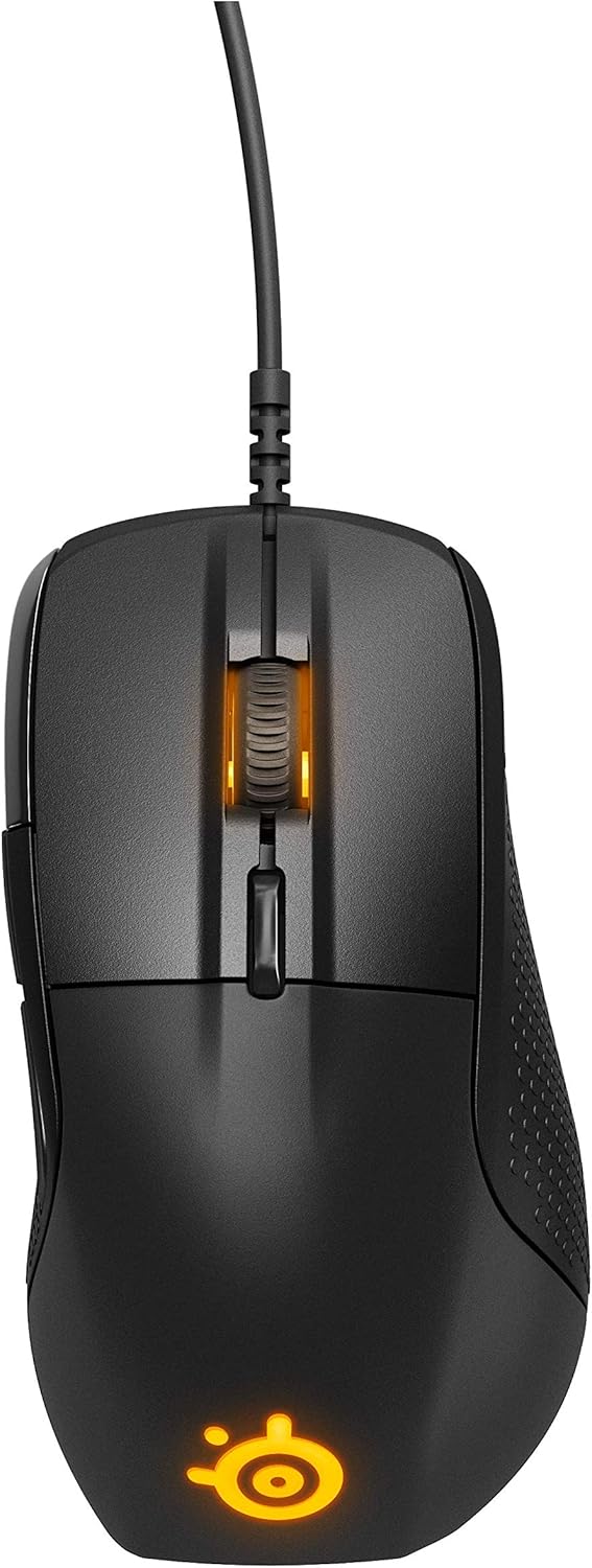 SteelSeries Rival 710 Gaming Mouse - 16,000 CPI TrueMove3 Optical Sensor - OLED Display - Tactile Alerts - RGB Lighting, Black: Computers & Accessories