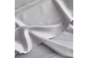 DOZ BY SIJO DOZ Sheet Set, 100% Viscose derived from Bamboo, Organically Grown, Buttery Soft, Cooling Sheets, High GSM, Deep Pockets, 1 Flat Top Sheet Only (Dove, Twin/Twin XL)