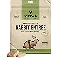 Vital Essentials Freeze Dried Raw Dog Food, Rabbit Mini Patties Entree, 14 oz
