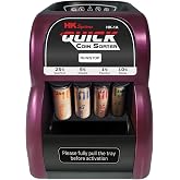 HK SYSTEMS HK-1A, USD Coin Sorter, Sorts 260 Coins Per Minute into Coin Wrappers, 1 Row Coin Wrapper Tubes Included