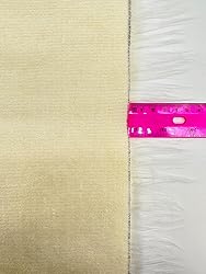 Ice Fabrics Faux Fur Fabric Squares - 10x10 Inches