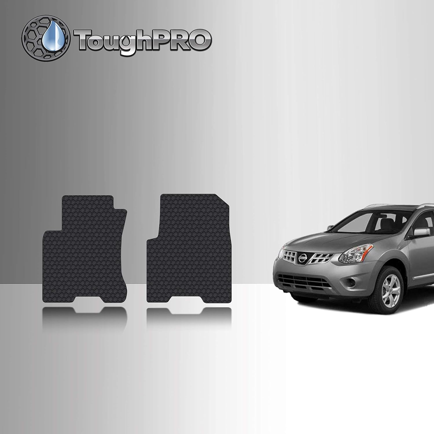 TOUGHPRO Floor Mat Accessories (Front Row Set) Compatible