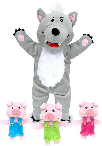 Big Bad Wolf \u0026 3 Little Pigs Tellatale 