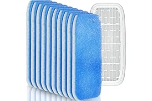 Ziliny 10 Pack RV AC Filters for Air Conditioner Vent 10 RV Filters Replacement for Air Conditioner Vent Compatible with MERV 6 AC Filter(12.9 x 5.5 Inch)