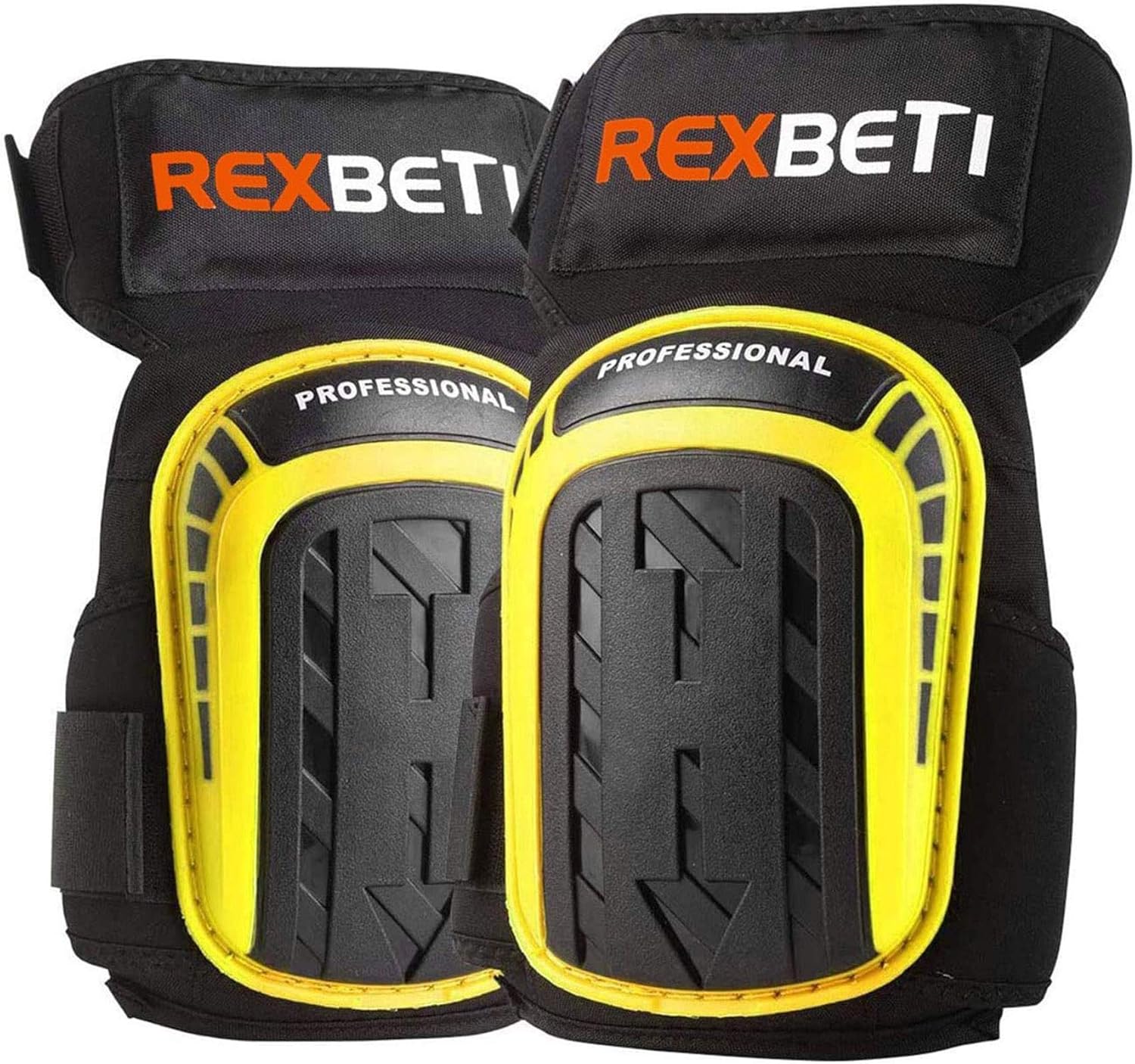 REXBETI Knee Pads for Work, Construction Gel Knee Pads Tools, Heavy