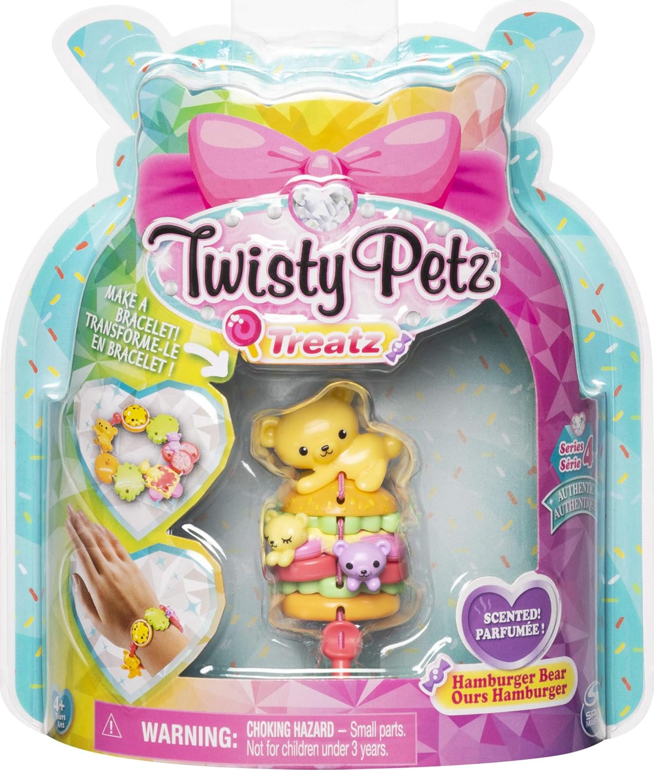 Twisty Petz Twisty Treatz Transformation Bracelets, Various Designs, multicoloured, 21.1 cm
