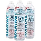 Sea Foam Marine PRO Fuel System Treatment, 20 oz, Pack of 3 | Marine fuel system treatment that stabilizes fuel cleans injectors and carburetors and helps protect gasoline marine engines.