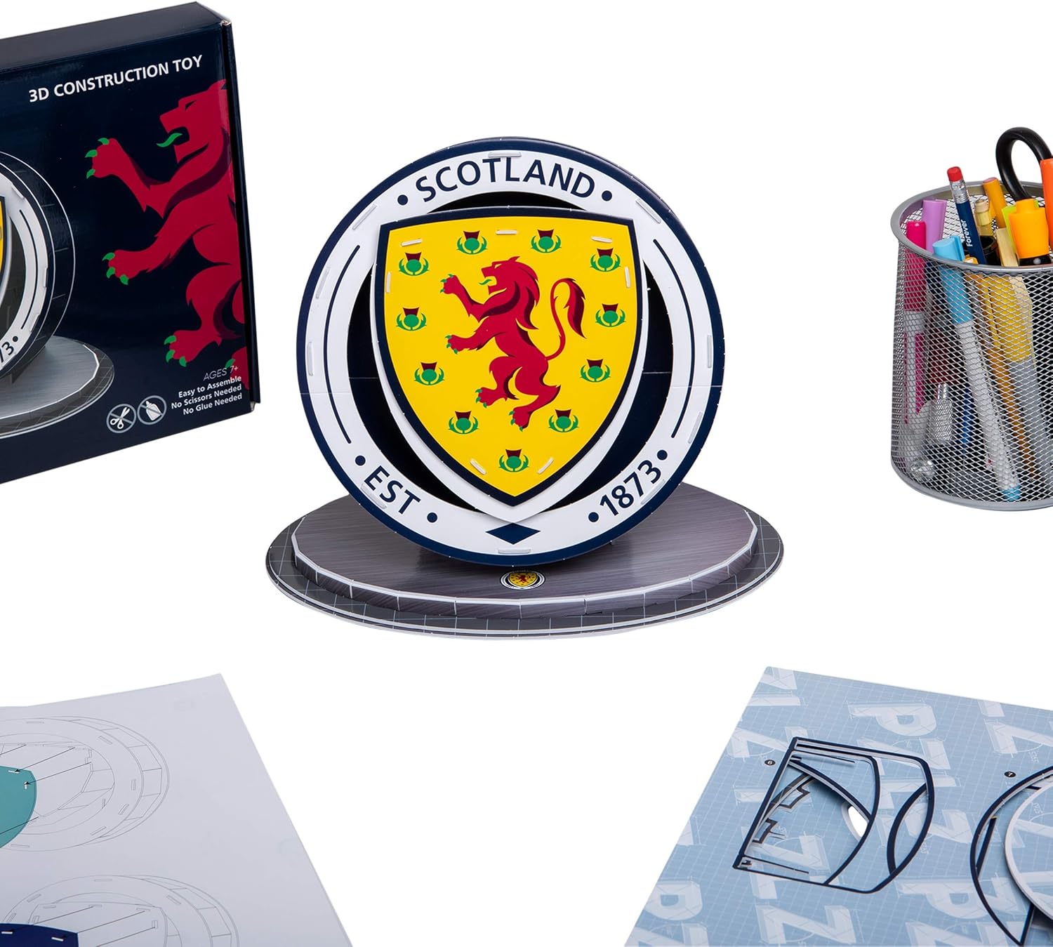 FOCO Football Team Scotland Scottish League PZLZ 3D Logo Building Kit - Image 3