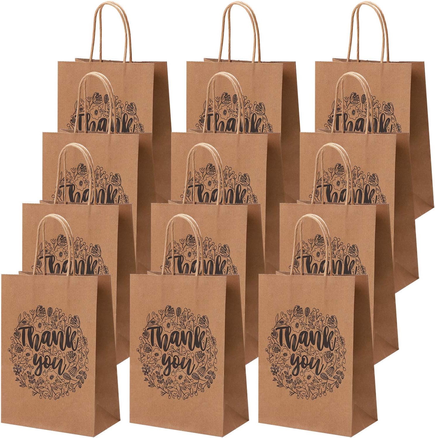 thank you kraft bags
