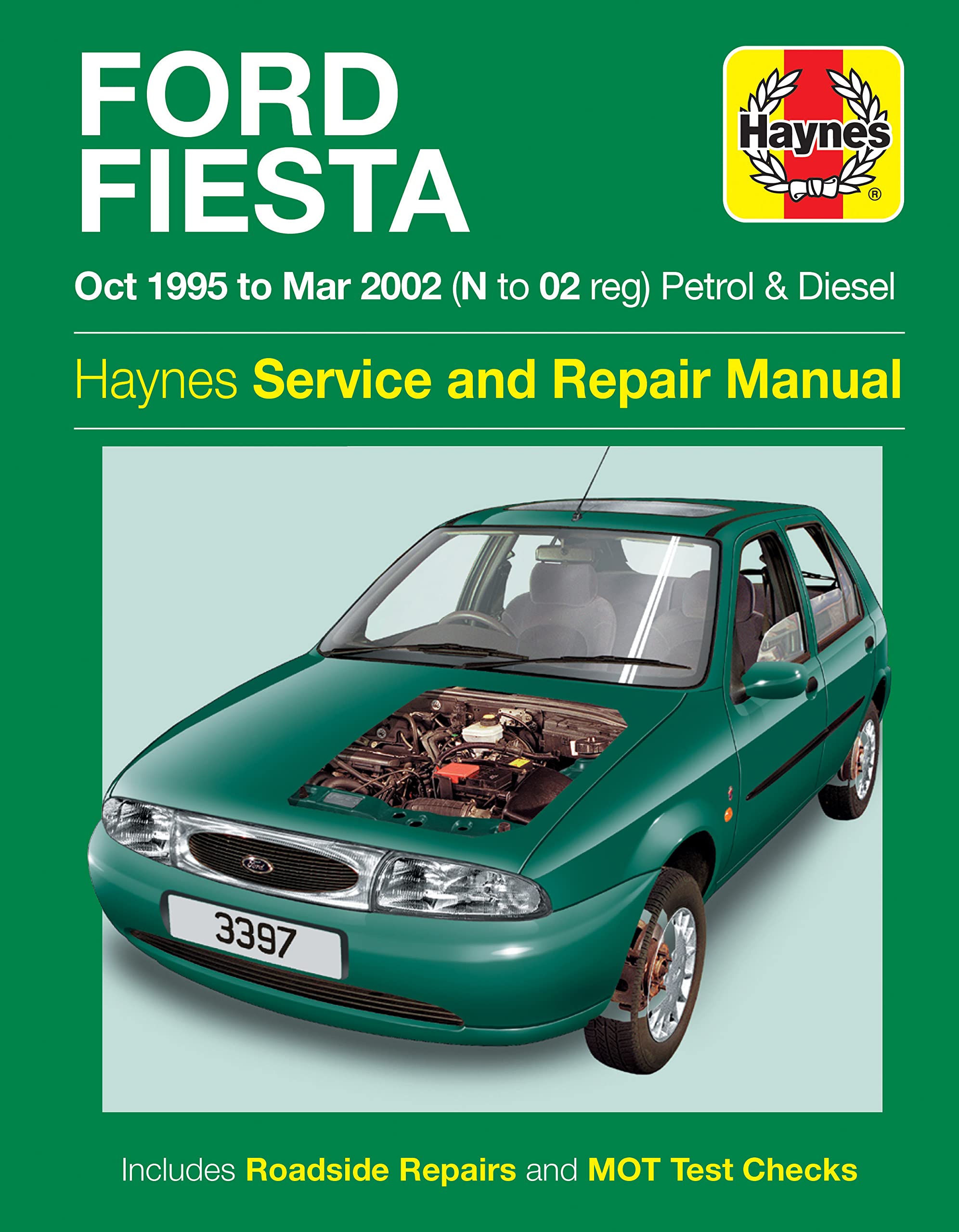 Haynes Ford Fiesta Petrol & Diesel (Oct 95 - Mar 02) Repair Manual (Paperback)