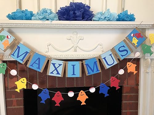 fishing themed baby shower decorations