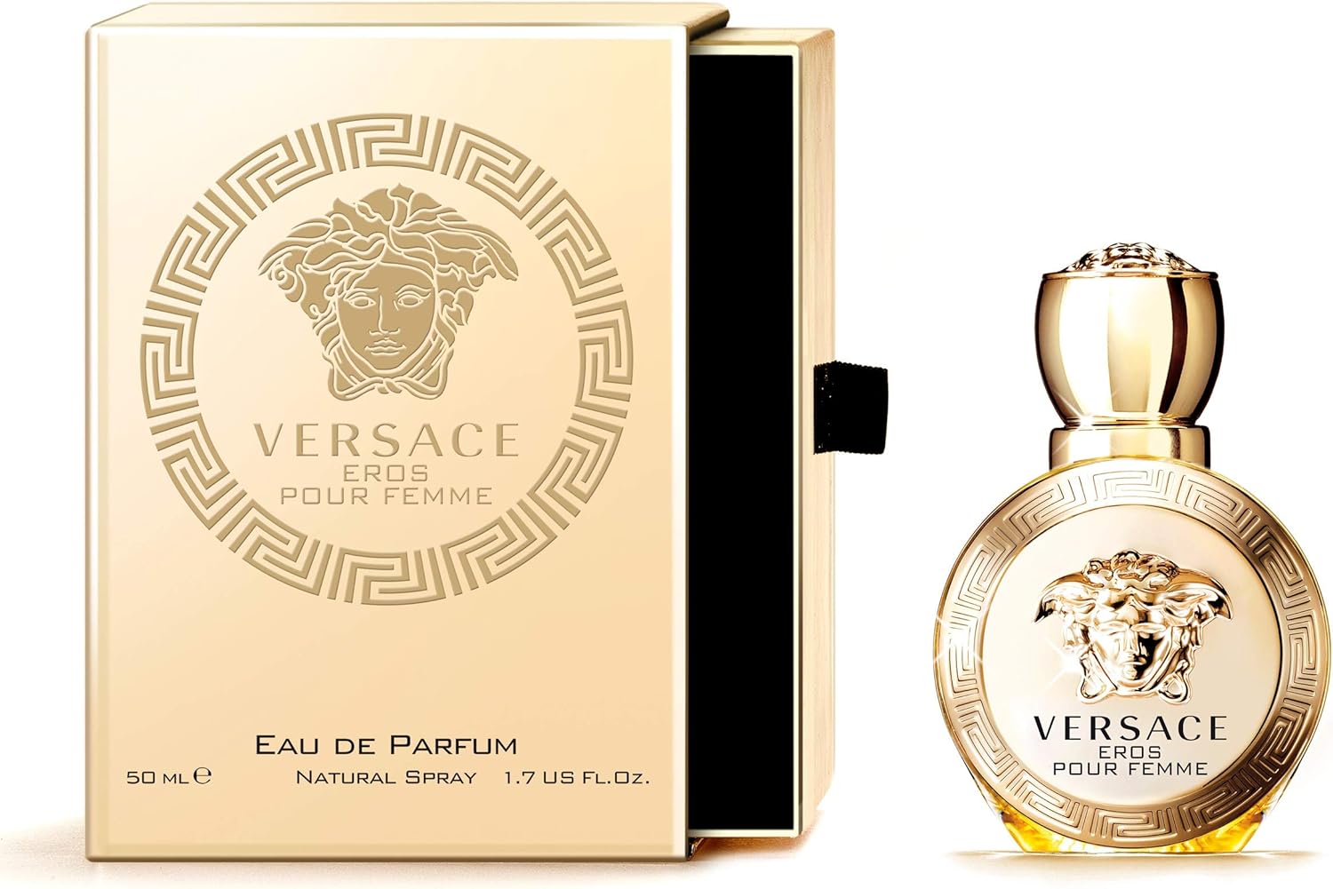 Versace Eros Eau de Parfum Donna 50ml Amazon.it