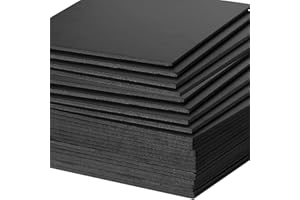 20 Pack 5mm Black Foam Boards, 11x14 inch Foam Core Boards, 3/16 Black Foam Poster Boards, Polystyrene Foam Mat for Projects 