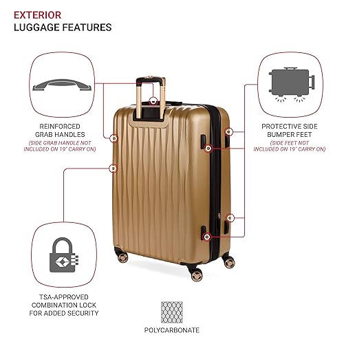SwissGear 7272 Energie Expandable Hardside Luggage with Spinner - Main Image