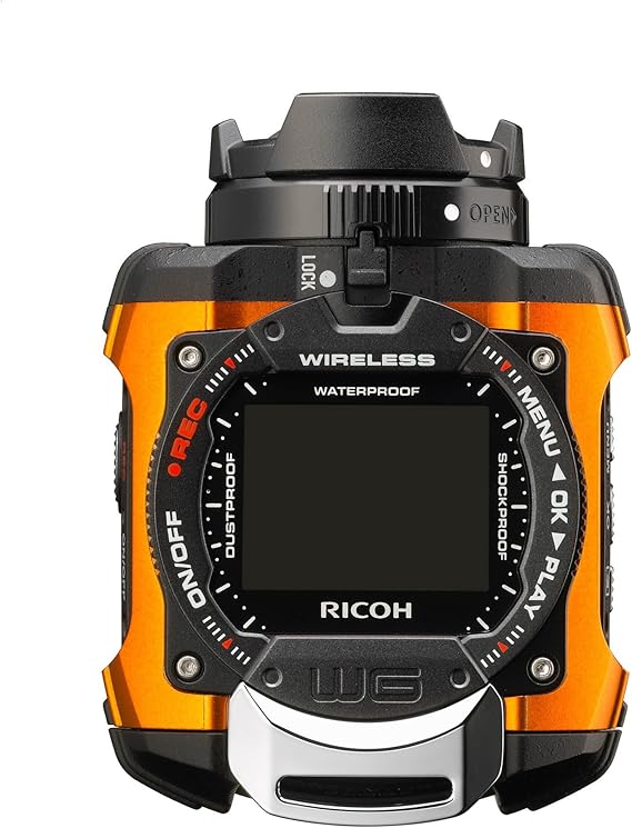 Amazon Co Jp Ricoh 防水アクションカメラ Wg M1 オレンジ Wg M1 Or 086 カメラ