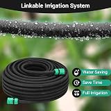 TLGREEN 50M Drip Hose Set 1/2" Porous Leaky Pipe for Garden Beds Greenhouse view 3