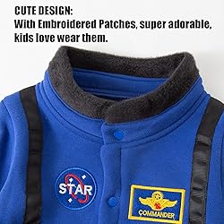 OLLULL Baby Astronaut Costumes, Unisex Toddler