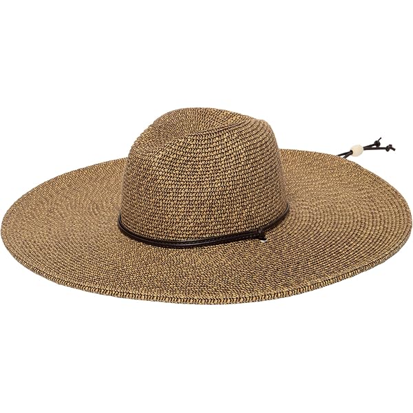 San Diego Hat Company Natural Straw Sun Hat with Black Band and Bow San Diego Hat Co. Boardwalk Floppy Hat | Anthropologie main image 2