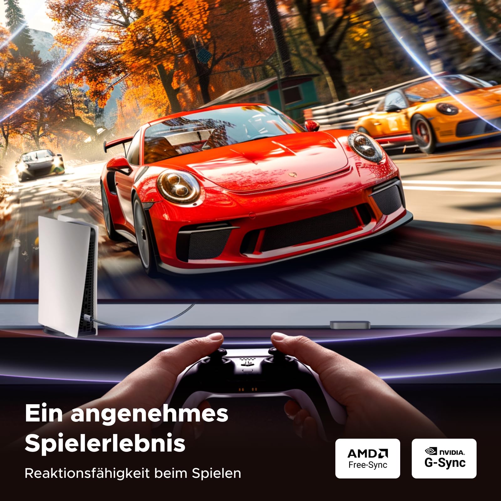 UGREEN 16K Displayport Kabel 2.1 16K 10K 60Hz 8K 120Hz 4K 240Hz 165Hz 144Hz, DP kabel 80Gbps mit HDR, FreeSync, G-Sync, DSC 1.2a, HDCP 2.2 für PC, HDTV, Gaming Monitor (2M) 6