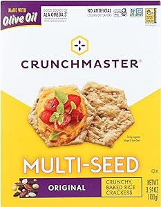 Crunchmaster Original Multi-Seed Crackers, 3.54 Oz