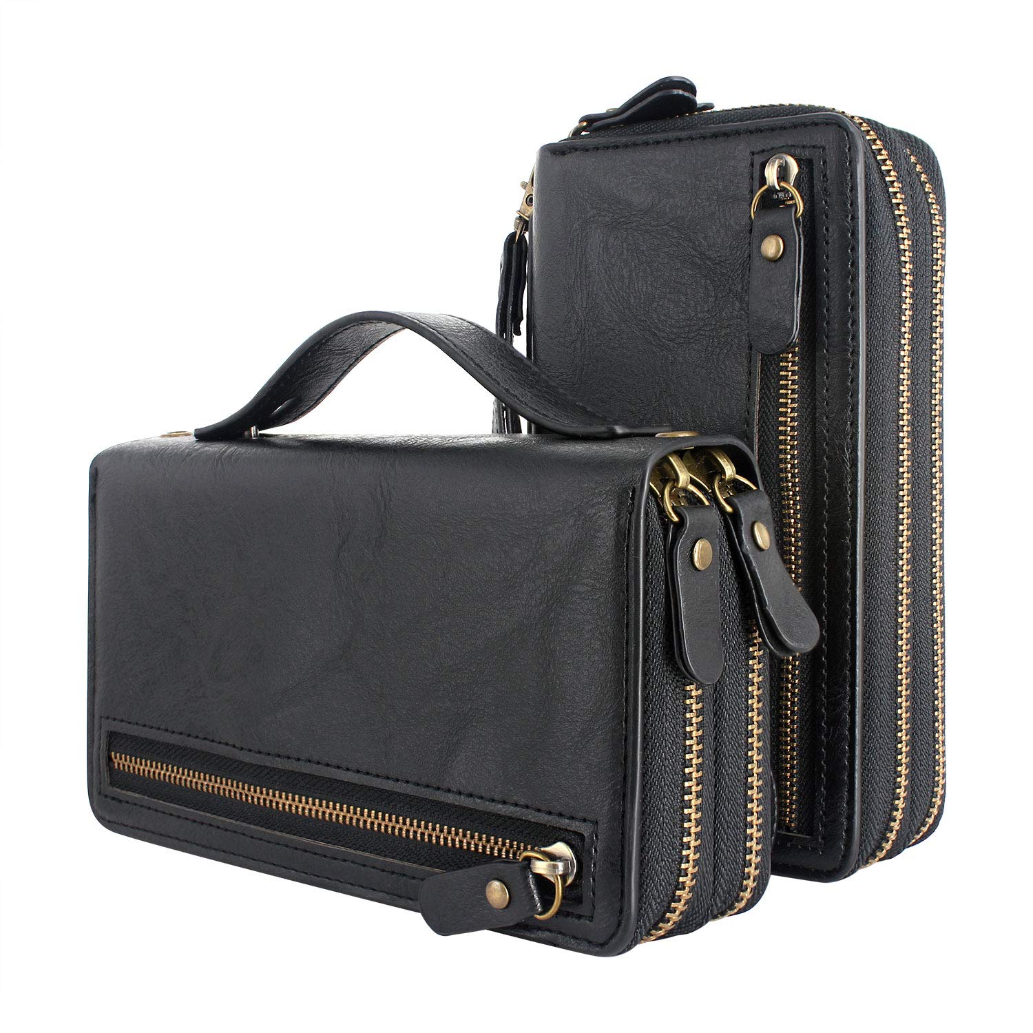 Best phone wallet for lg stylo 3 with zipper