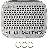 Knit Picks Metallic Stitch Marker Set - Small 45 Pk
