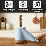 Aspect Blue Roll Pack of 6 2400 Sheets Centre Feed 2 Ply Kitchen Towels view 3