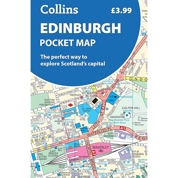 Discovering Edinburgh Illustrated Map: Ideal for exploring