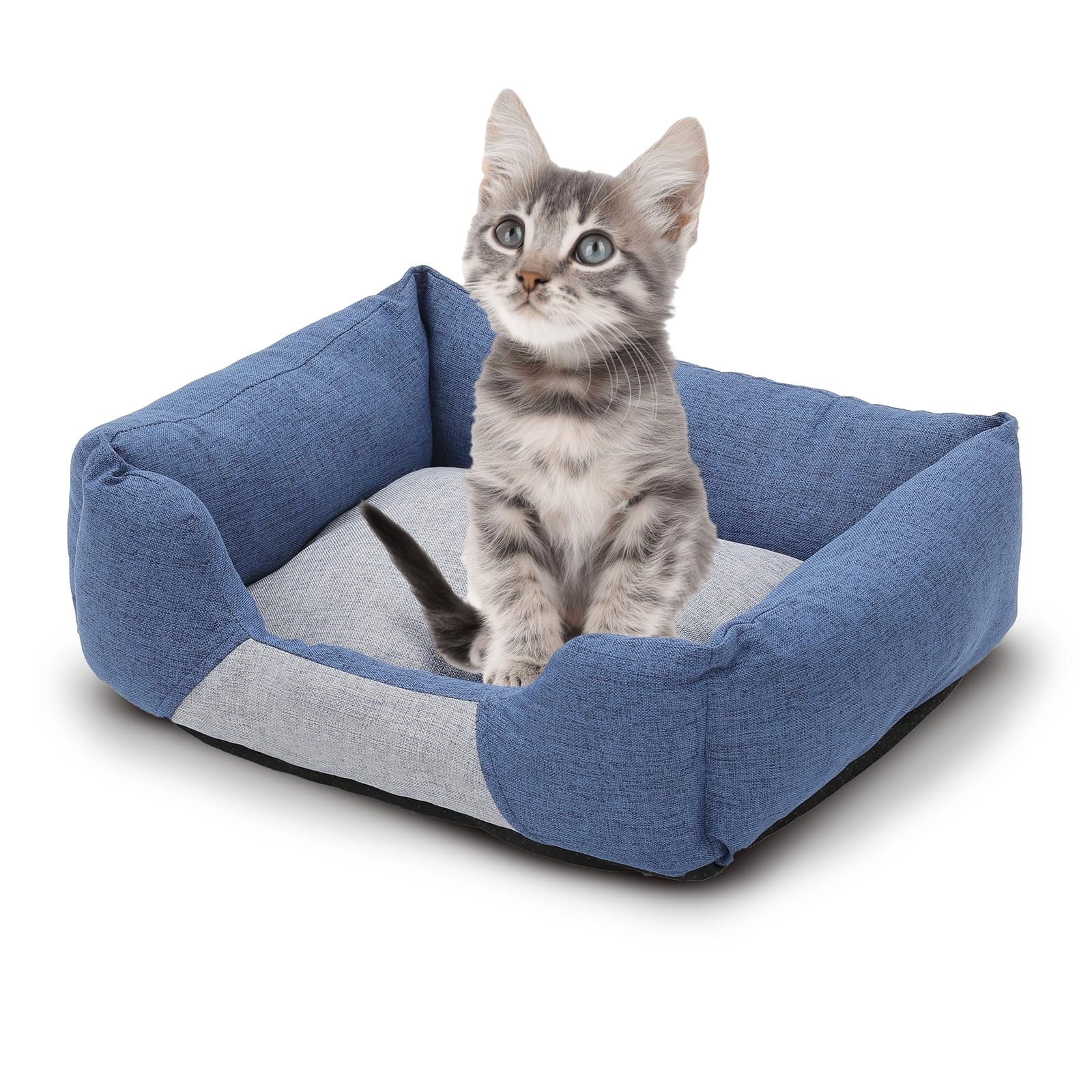 Photo 1 of Athena Collection Small Dog Bed, 20 Inches Washable Dog Bed for Small Dogs Puppy Cats Pets, Cozy Soft Warming Fabric with Nonskid Bottom