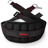 THEFITGUY Original Belt Squat Belt for Rack Attachments &amp; Squat Machines | Structured Back Support, Low-Profile Straps, Stays Low, Moves Clean, Up to 350 lbs, Heavy-Duty