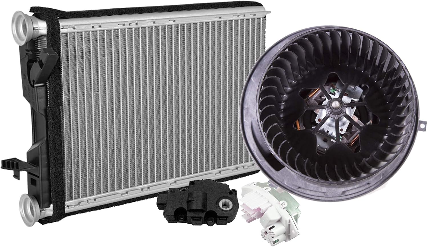 Valeo HVAC Heater Core & Blower Motor HVAC Actuator