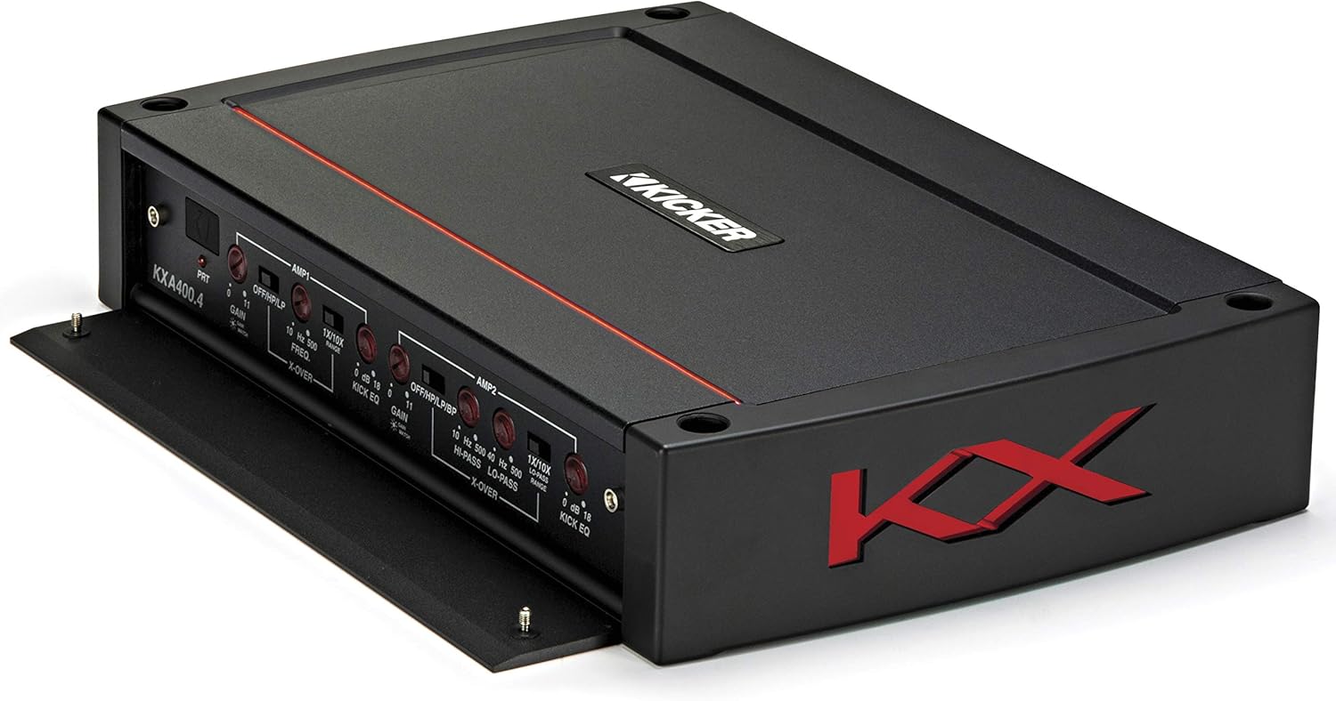 Amazon Co Jp 日本正規品 Kicker 44kxa400 4 パワーアンプ 車 バイク
