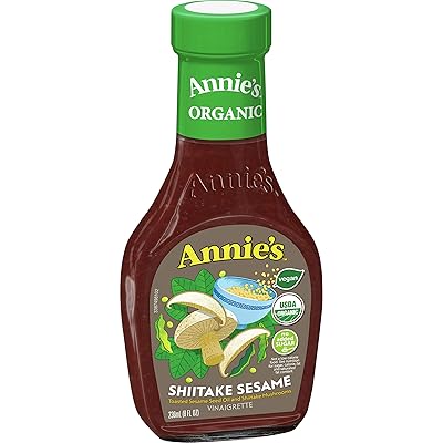 Annie's Shiitake Sesame Vinaigrette Salad Dressing, Non-GMO, 16 fl oz