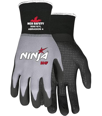 Amazon.com: MCR Safety Gloves N96790XL Ninja BNF 15 Gauge Work