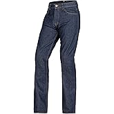 WICKED STOCK Men's Riding Pants with CE LEVEL2 Armor - Dark Blue