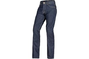 WICKED STOCK Men's Riding Pants with CE LEVEL2 Armor - Dark Blue