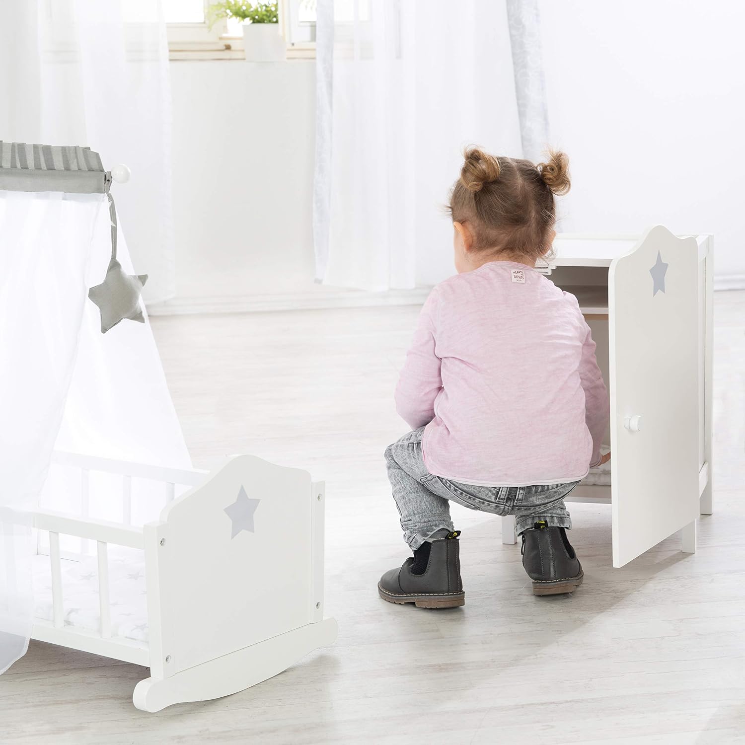 roba Stella 98530 Doll's Wardrobe White - Image 5