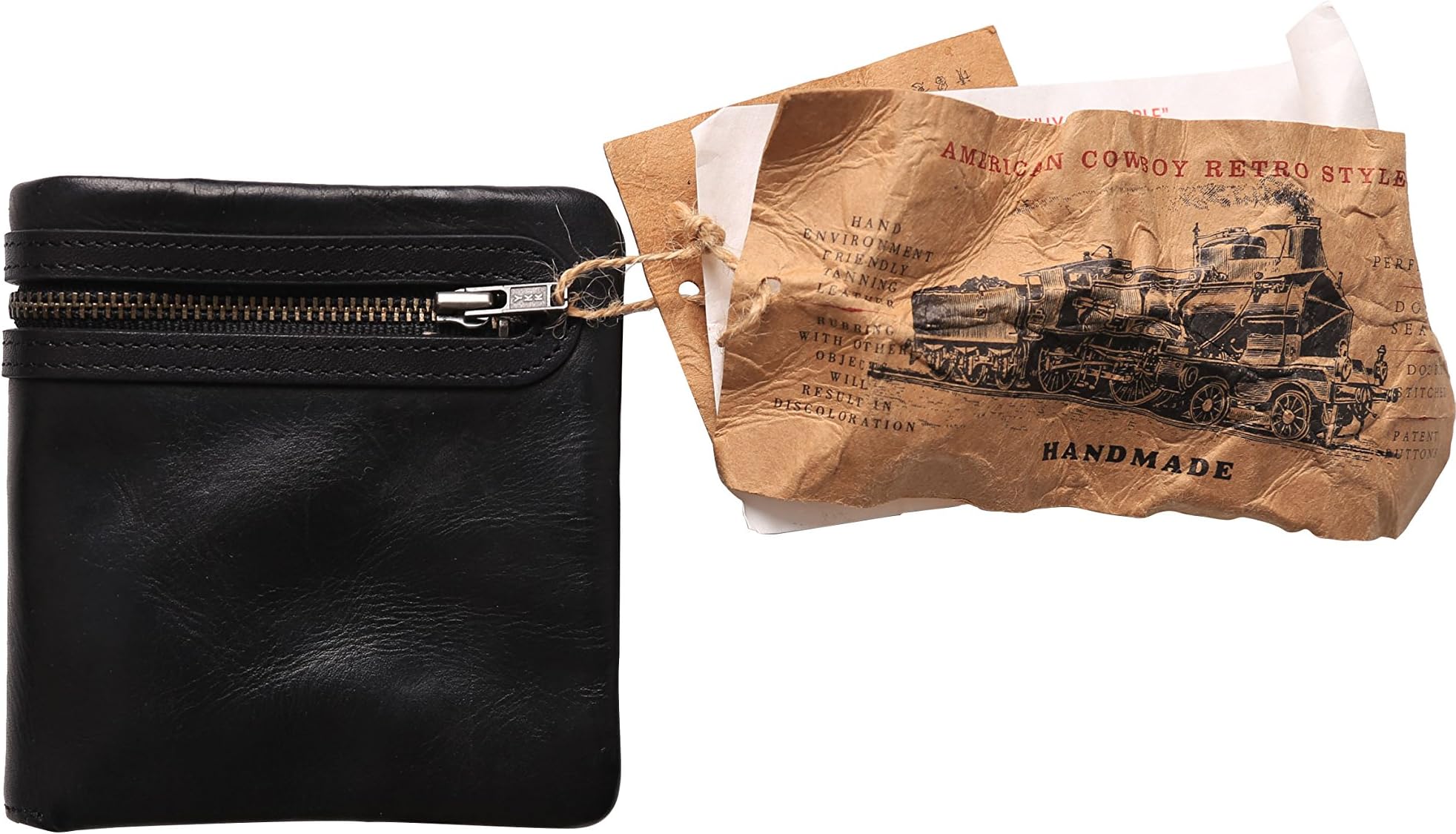InsNatuSig Leather Wallet For Men and Women - Pocket Folding Wallet Credit Card
