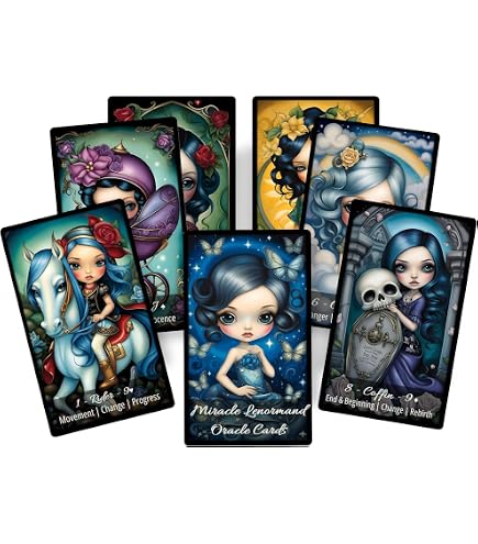 Amazon.com: Generic Gothic Lenormand Oracle Cards. 36 Lenormand